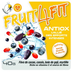 les snacks pour sportifs FRUIT4FIT à base de super aliments