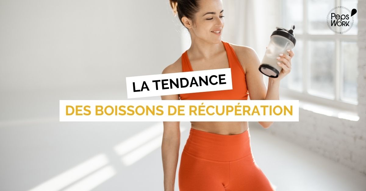 La tendance des boissons de récupération