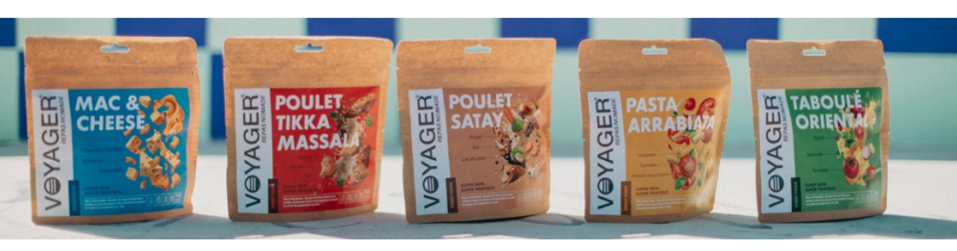 Voyager - marque plats à emporter