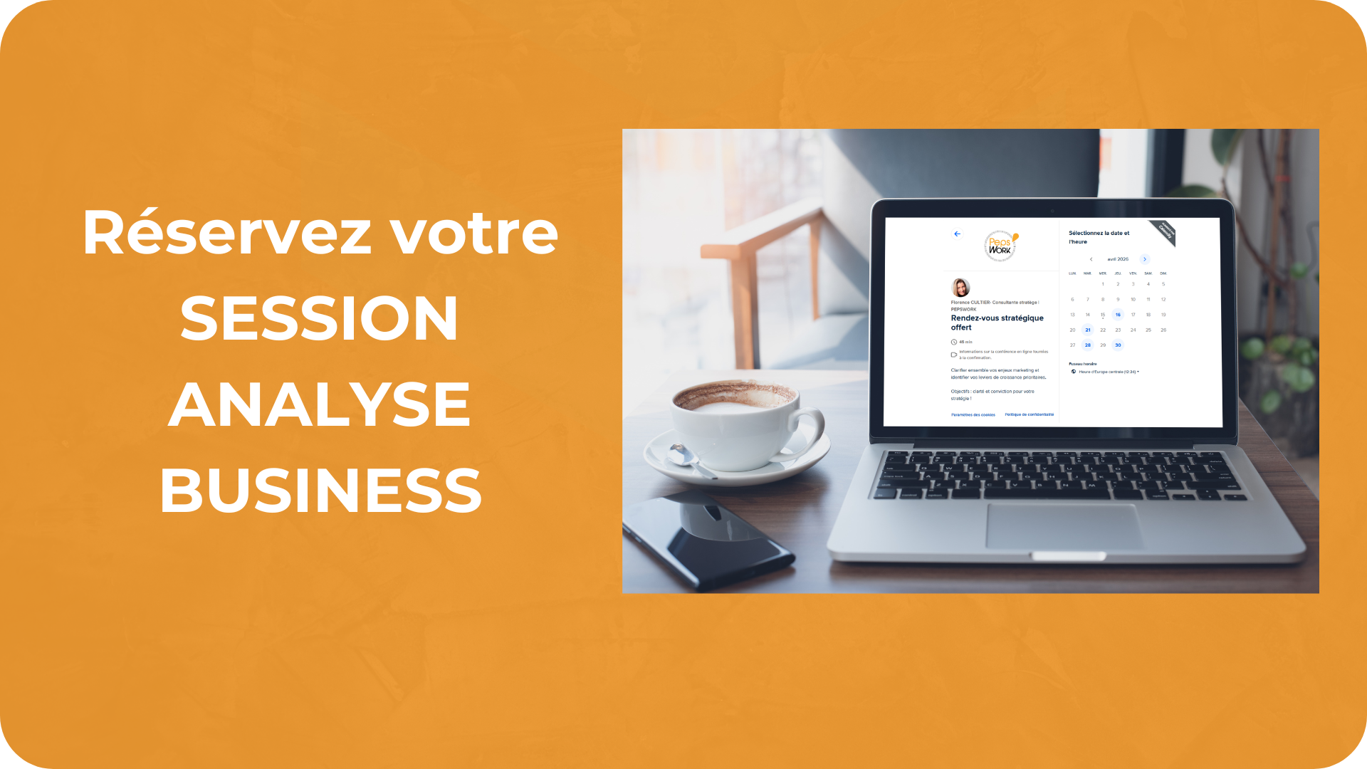 Réservez votre session analyse business