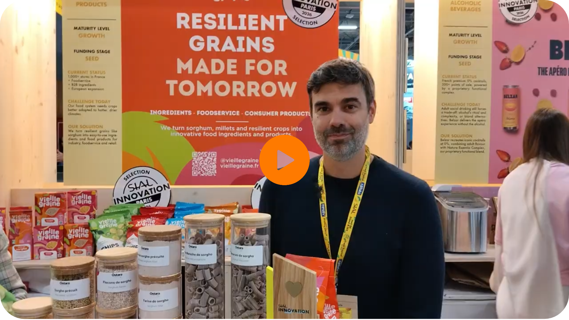 SIAL_Kevin Crevant, cofondateur de Vieille Graine